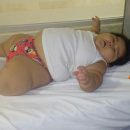 Самый толстый в мире ребенок весит в 10 месяцев, как первоклассник
