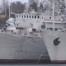 В сети показали состояние украинских военных кораблей в оккупированном Крыму (видео)