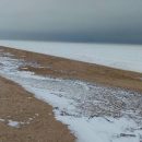 В Украине замерзло Азовское море