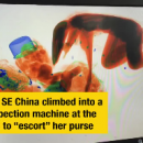 Китаянка на вокзале залезла в рентген вслед за сумками