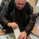 Жерар Депардье проголосовал на выборах президента России