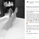 Ани Лорак раскритиковали за фотку в ванной