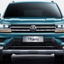 Volkswagen обнародовал новый бюджетный кроссовер Tharu