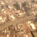 Калифорния в огне: Появились жуткие кадры выгоревших городов
