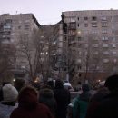 Обрушение многоэтажки в России: свежие кадры