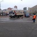 Как в центре Киева решили проблему с незаконной парковкой на перекрестке