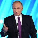 В сети обратили внимание на смешной момент в речи Путина