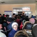 В Мелитополе электросеть люди берут штурмом (видео)