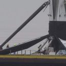 В США показали транспортировку отработанной ступени ракеты Falcon 9 (видео)