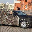 В Москве видели секретные кабриолеты на Красной Площади