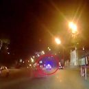 Кадры погони за мужчиной, который угнал патрульный автомобиль (видео)