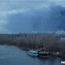 Кадры масштабного пожара на ракетном заводе в России (видео)