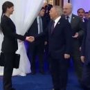 «Поцелуй, ну что ты»: в сеть попало видео странного знакомства помощницы Лукашенко с Назарбаевым