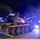 Пьяный поляк напугал горожан, разъезжая на советском танке Т-55