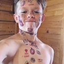 Сын Потапа покрыл всё тело татуировками