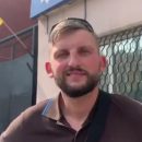 Ветерана, который прыгнул на капот Порошенко, допросили по заявлению УГО