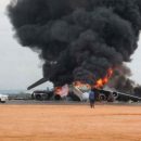 Уничтоженные украинские Ил-76 сняли из космоса