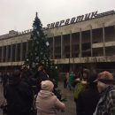 У Чорнобилі встановили новорічну ялинку: з’явилося вражаюче фото